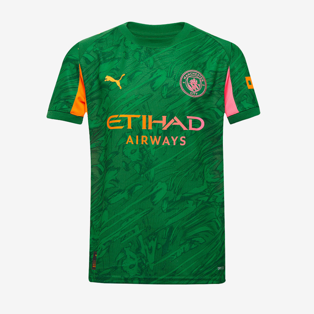 Manchester City 25/26 Kids SS GK Shirt