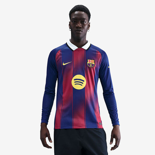 FC Barcelona 25/26 Dri-FIT Stadium Home LS Shirt