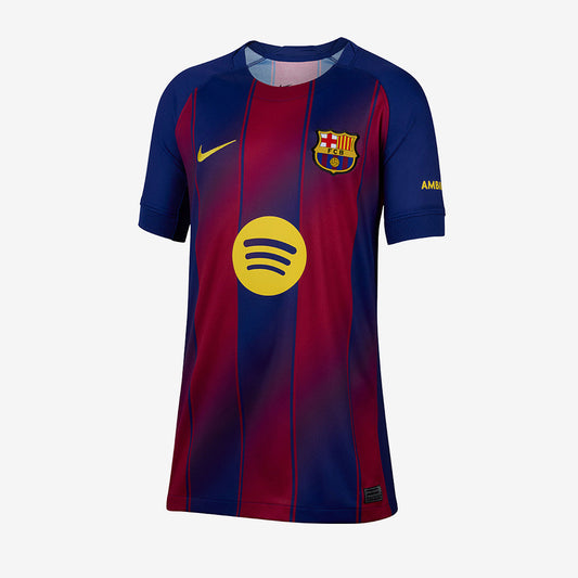 FC Barcelona 25/26 Kids Dri-FIT Stadium Home Shirt