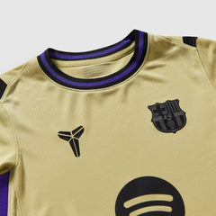 FC Barcelona 25/26 Kids Dri-FIT Stadium SS Away Shirt
