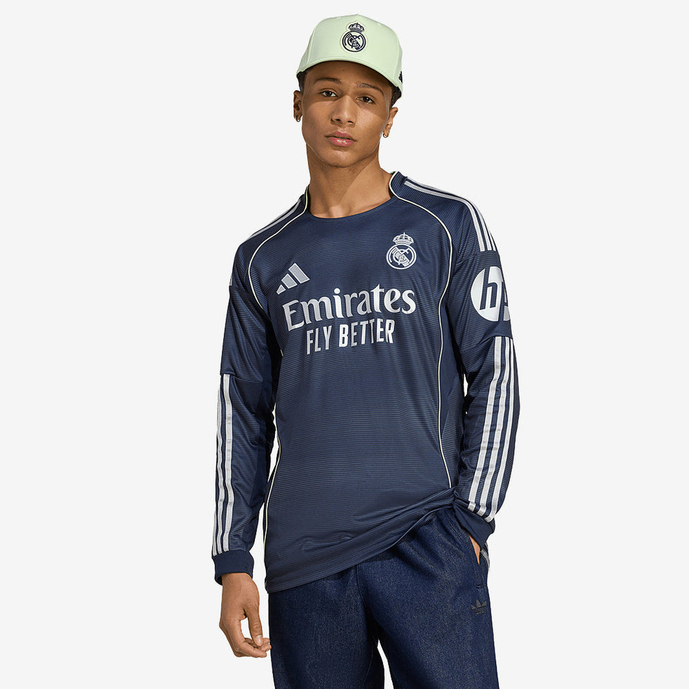 Real Madrid 25/26 LS Away Shirt
