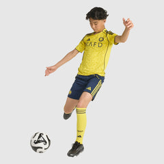 Al Nassr 25/26 Kids Home Shirt With Ronaldo 7