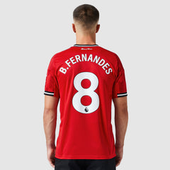Manchester United 25/26 Home Shirt with B.Fernandes 8