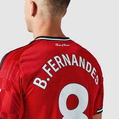 Manchester United 25/26 Home Shirt with B.Fernandes 8