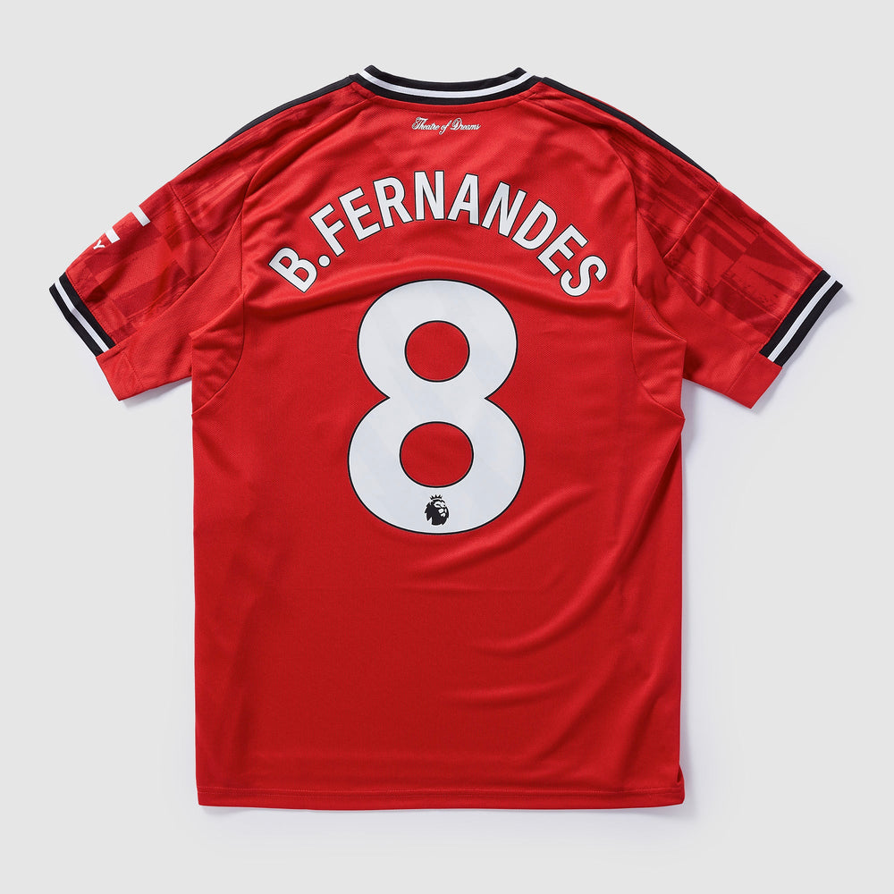 Manchester United 25/26 Home Shirt with B.Fernandes 8