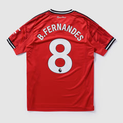 Manchester United 25/26 Home Shirt with B.Fernandes 8