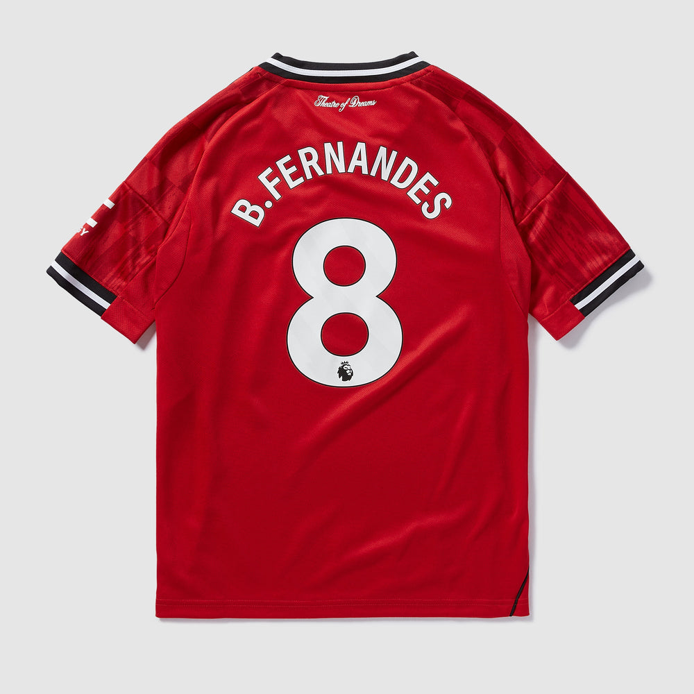 Manchester United 25/26 Kids Home Shirt with B.Fernandes 8