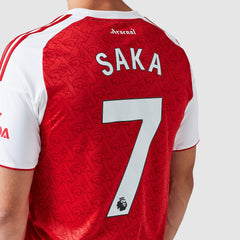 Arsenal 25/26 Home Shirt with Saka 7