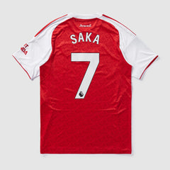 Arsenal 25/26 Home Shirt with Saka 7