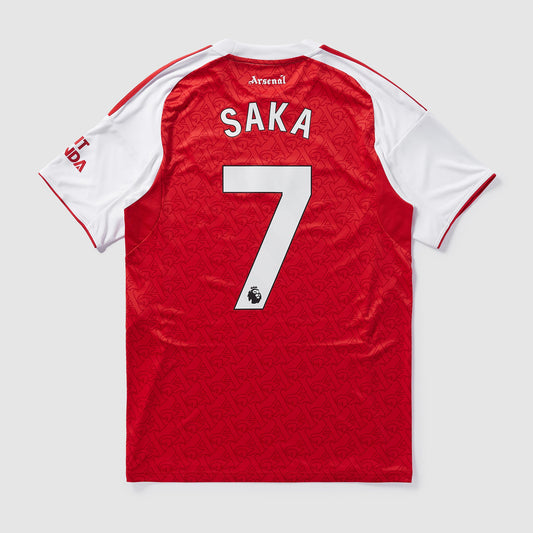 Arsenal 25/26 Home Shirt with Saka 7