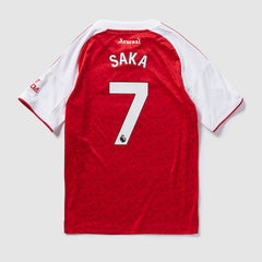 Arsenal 25/26 Kids Home Shirt with Saka 7
