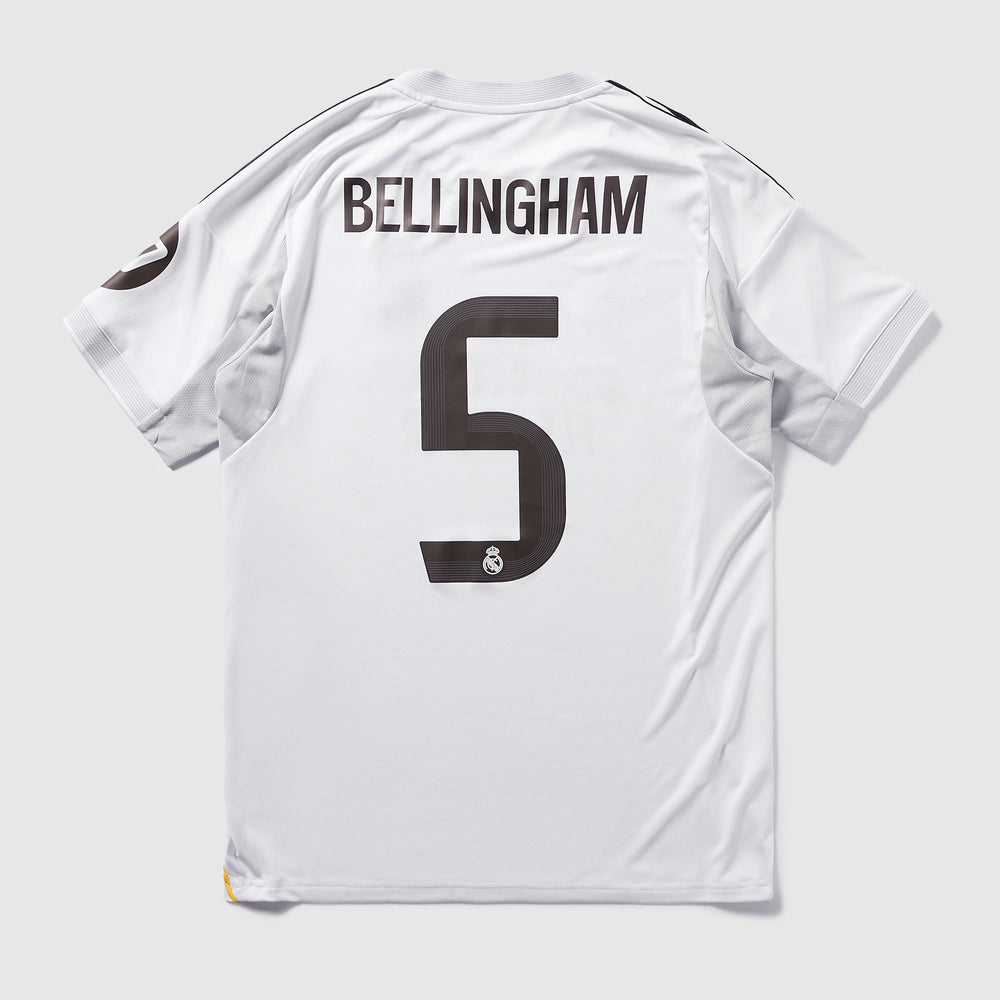 Real Madrid 25/26 Home Shirt with Bellingham 5