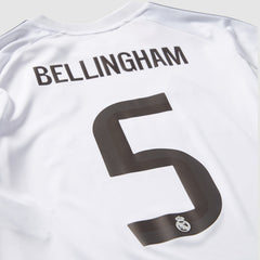 Real Madrid 25/26 Kids Home Shirt with Bellingham 5