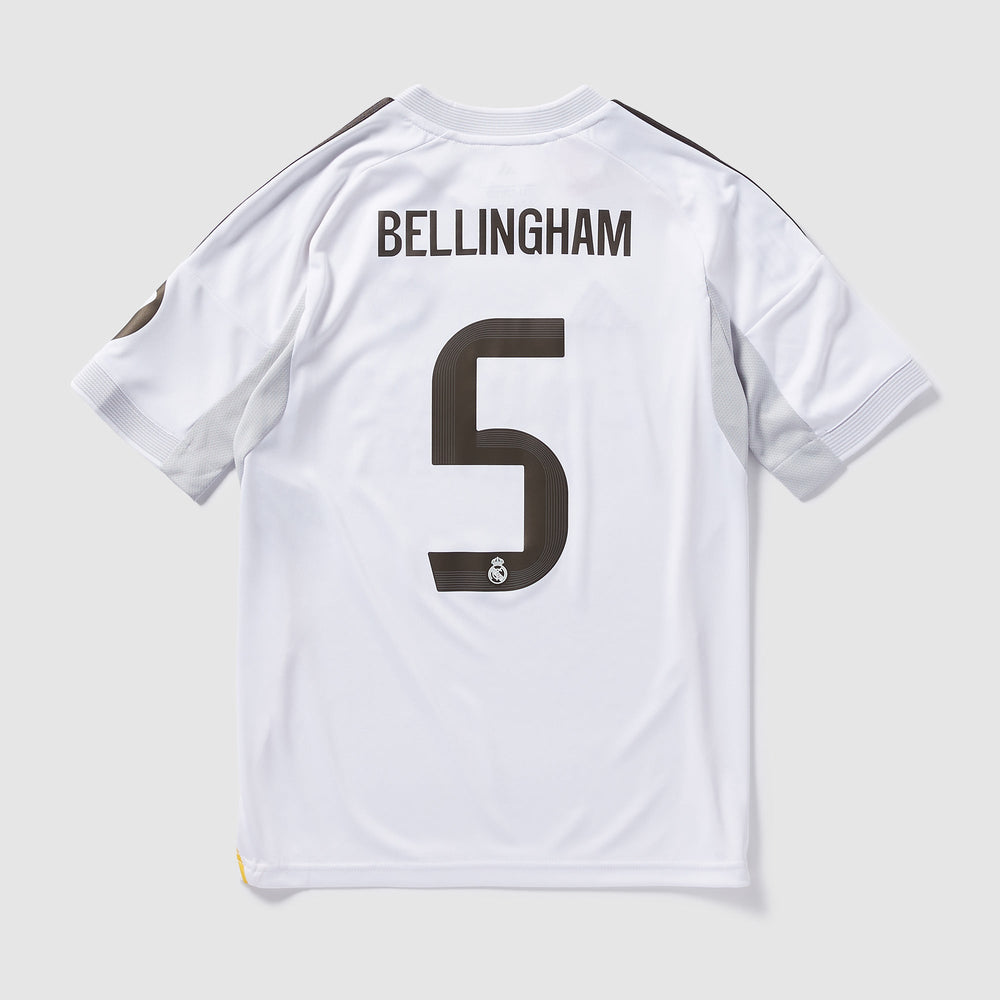 Real Madrid 25/26 Kids Home Shirt with Bellingham 5