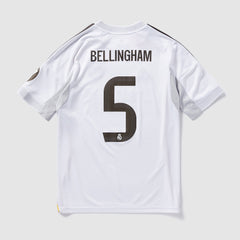 Real Madrid 25/26 Kids Home Shirt with Bellingham 5