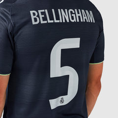 Real Madrid 25/26 Authentic Away Shirt with Bellingham 5