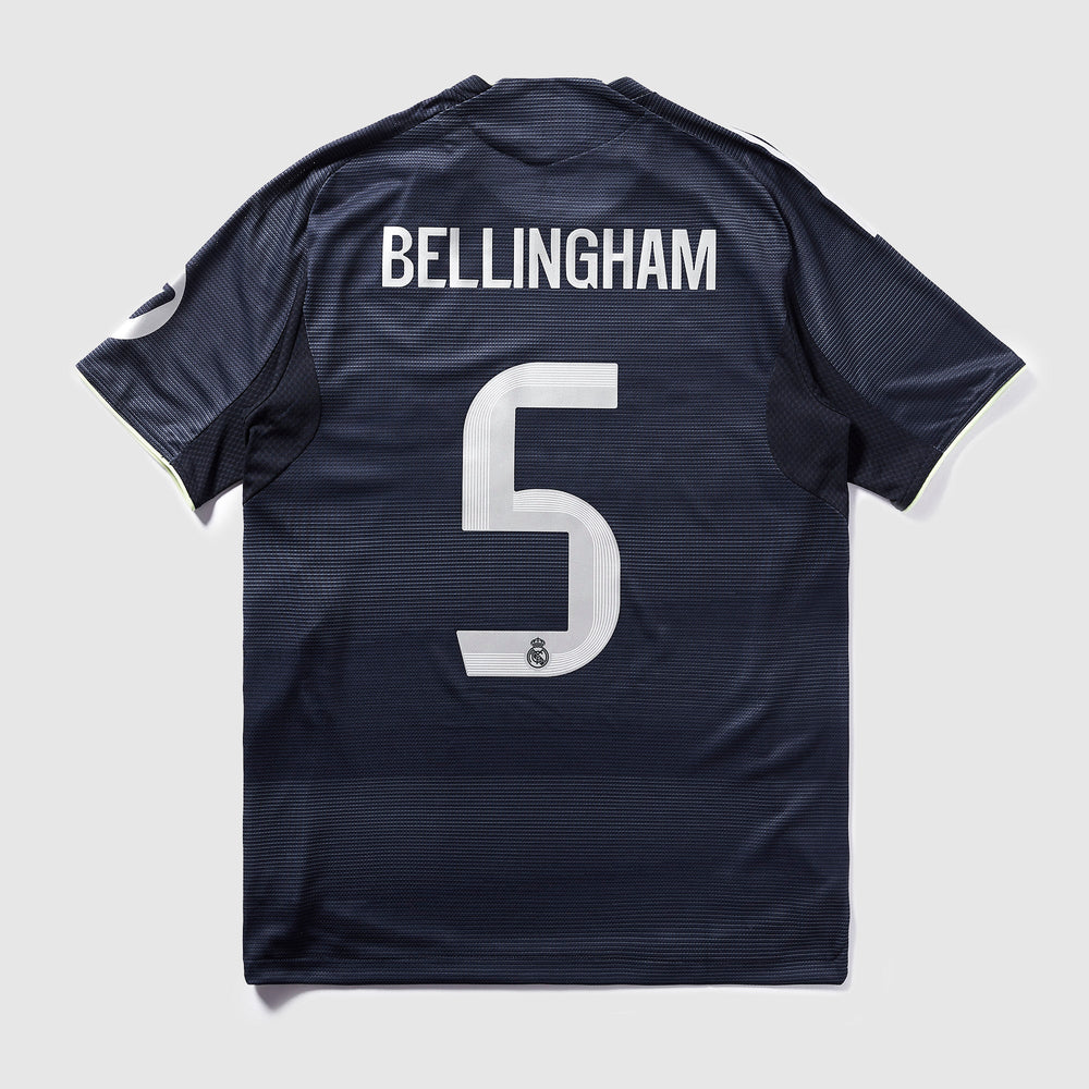 Real Madrid 25/26 Authentic Away Shirt with Bellingham 5