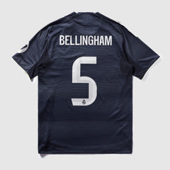 Real Madrid 25/26 Authentic Away Shirt with Bellingham 5