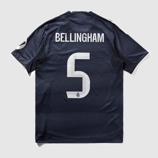 Real Madrid 25/26 Authentic Away Shirt with Bellingham 5