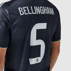 Real Madrid 25/26 Away Shirt with Bellingham 5