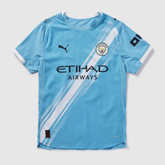 Manchester City 25/26 Authentic Home Shirt with Haaland 9