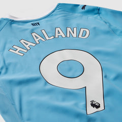 Manchester City 25/26 Authentic Home Shirt with Haaland 9