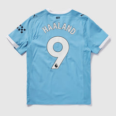 Manchester City 25/26 Authentic Home Shirt with Haaland 9