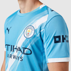 Manchester City 25/26 Home Shirt with Haaland 9
