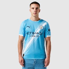 Manchester City 25/26 Home Shirt with Haaland 9