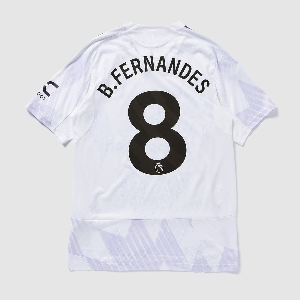 Manchester United 25/26 Authentic Away Shirt with B.Fernandes 8