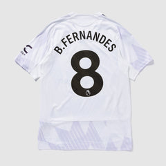 Manchester United 25/26 Authentic Away Shirt with B.Fernandes 8