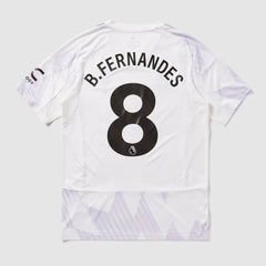 Manchester United 25/26 Kids Away Shirt with B.Fernandes 8