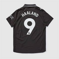 Manchester City 25/26 Authentic Away Shirt with Haaland 9