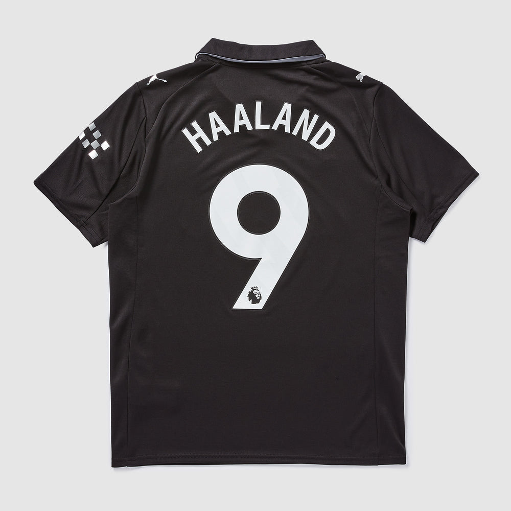 Manchester City 25/26 Away Shirt with Haaland 9