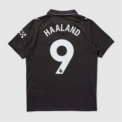 Manchester City 25/26 Kids Away Shirt with Haaland 9
