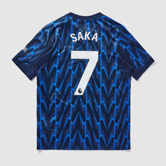 Arsenal 25/26 Kids Away Shirt with Saka 7