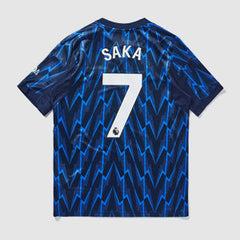 Arsenal 25/26 Kids Away Shirt with Saka 7