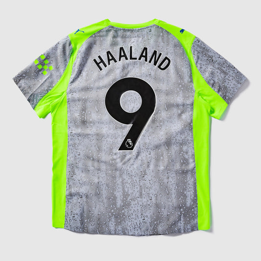 Manchester City 25/26 Authentic Third Shirt with Haaland 9