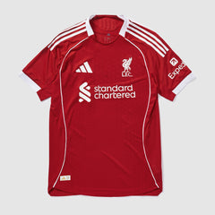 Liverpool 25/26 Authentic Home Shirt with M.Salah 11