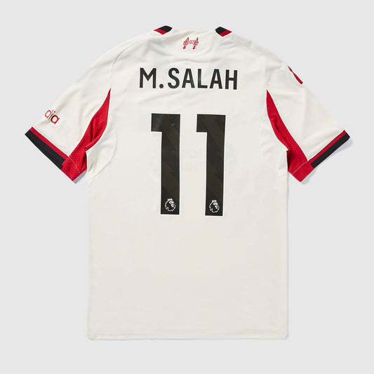 Liverpool 25/26 Authentic Away Shirt with M.Salah 11