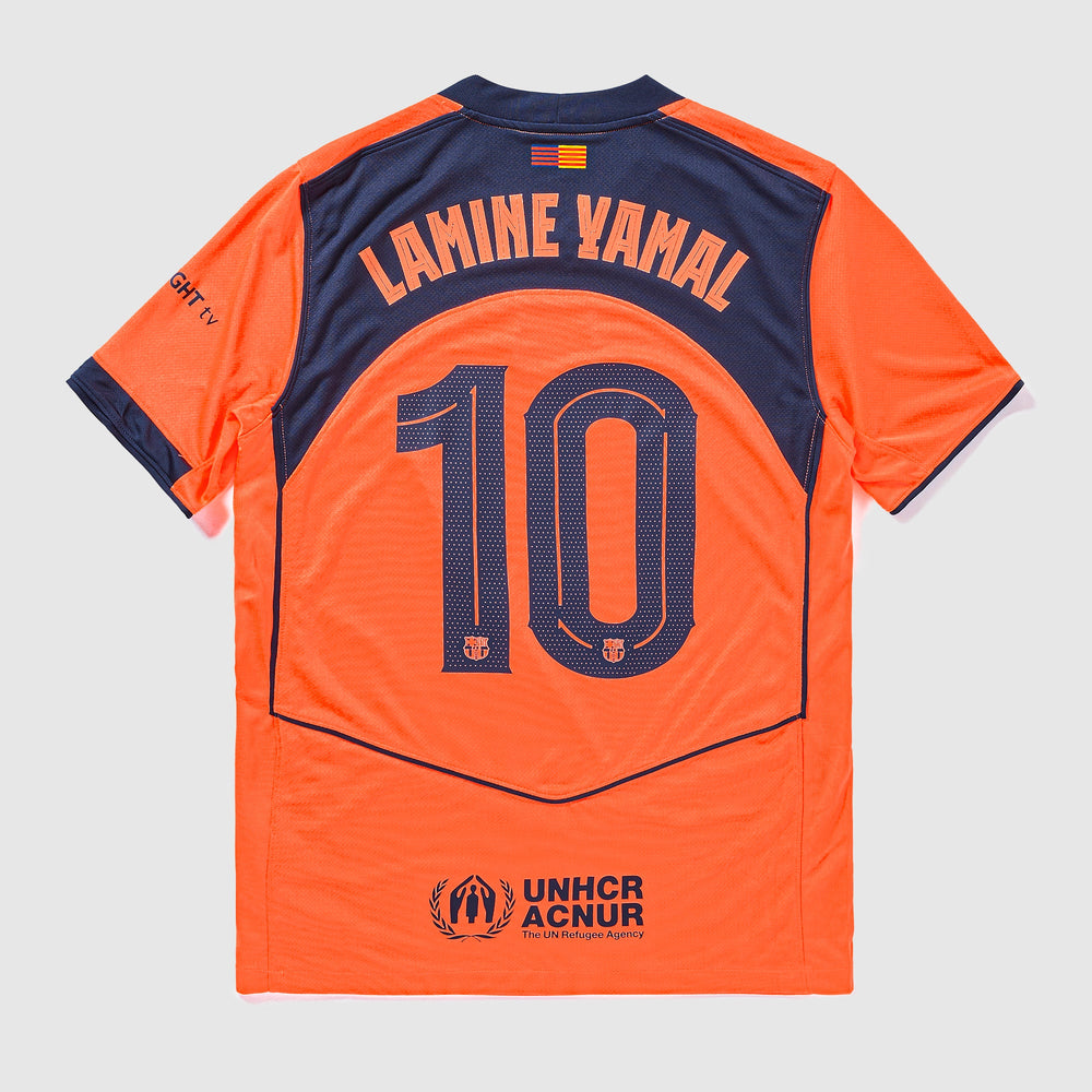 FC Barcelona 25/26 Kids Stadium Third Shirt with Lamine Yamal 10