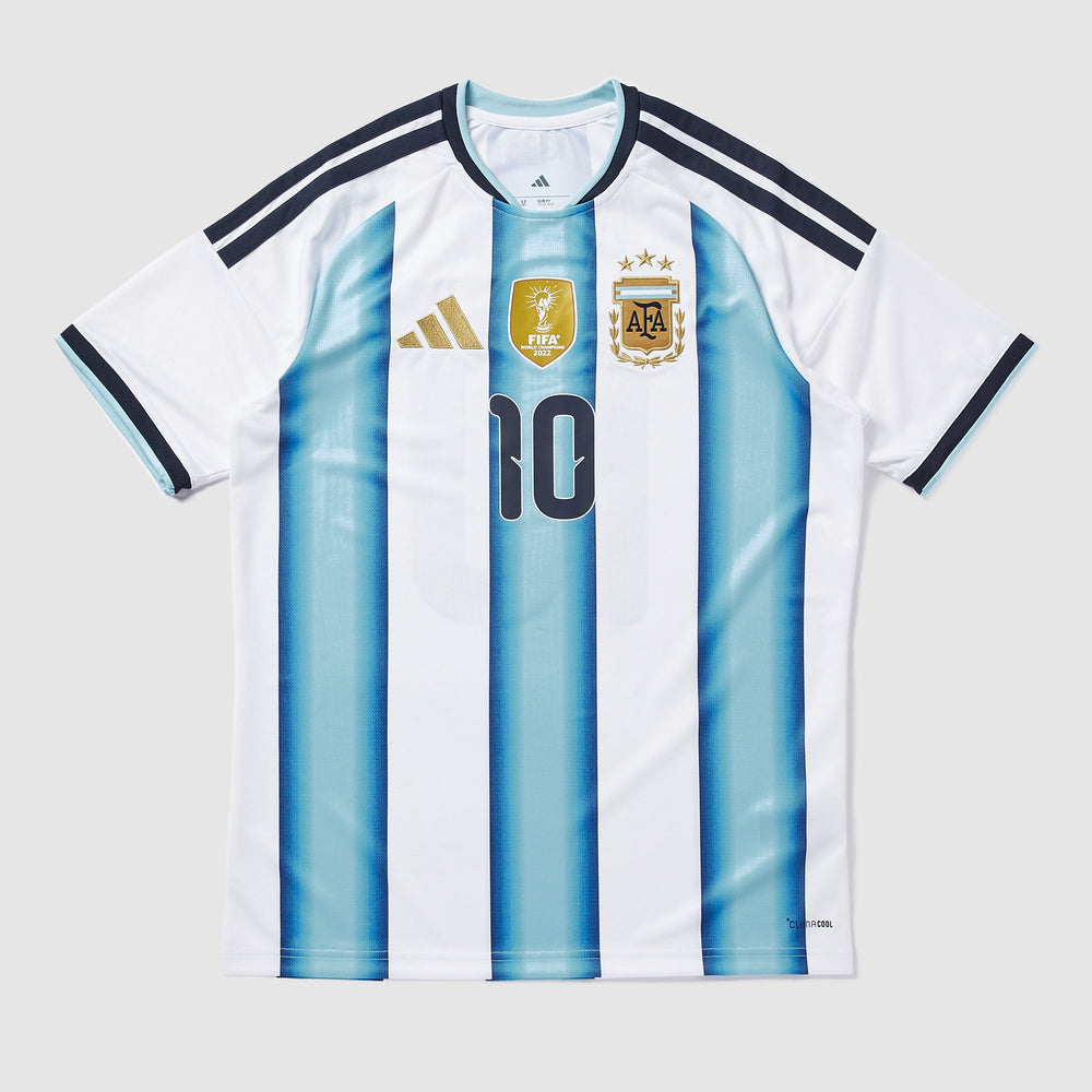Argentina 2026 Home Shirt With Messi 10