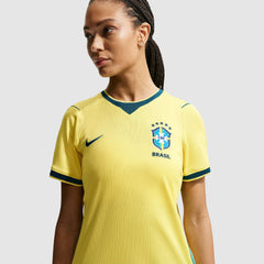 Brazil 2026 Womens Dri-FIT Stadium Home Shirt