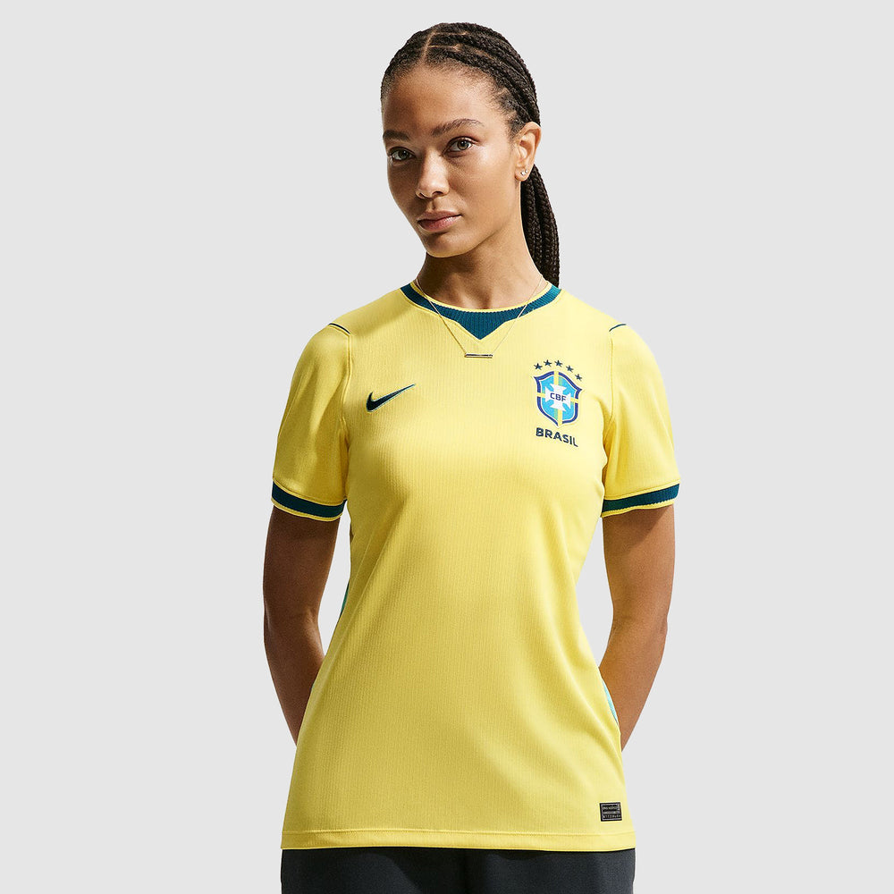 Brazil 2026 Womens Dri-FIT Stadium Home Shirt
