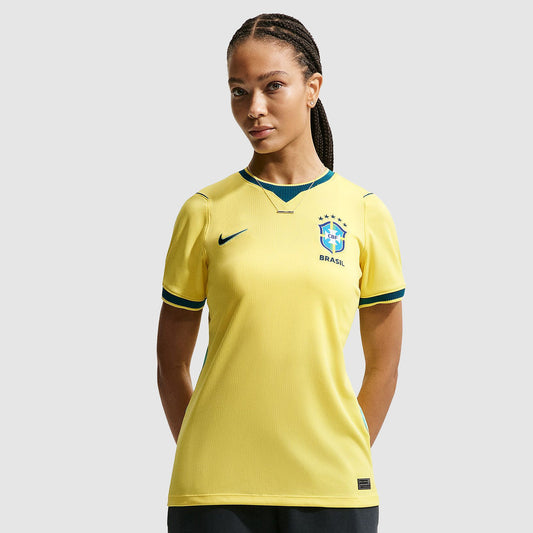 Brazil 2026 Womens Dri-FIT Stadium Home Shirt