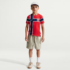 Norway 2026 Kids Dri-FIT Stadium Home Shirt