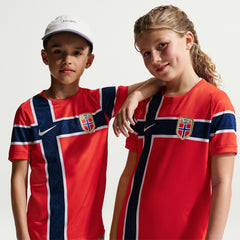 Norway 2026 Kids Dri-FIT Stadium Home Shirt