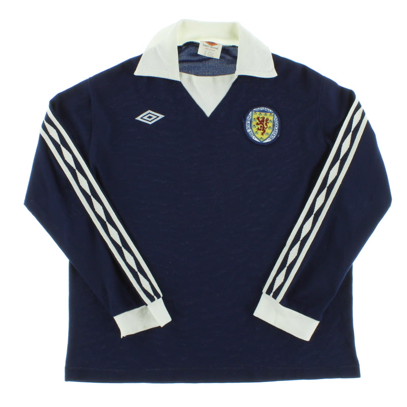 1976-79 Scotland Home Shirt