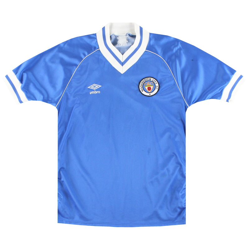 1981-82 Manchester City Home Shirt
