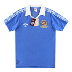 1981 Manchester City FA Cup Final Centenary Home Shirt